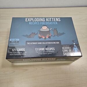 New Exploding Kittens Recipes For Disaster Board Game